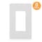 Faith Wall Plate, Number of Gangs: 1-Gang Plastic, White SWP1-WH-08 - alternate 3